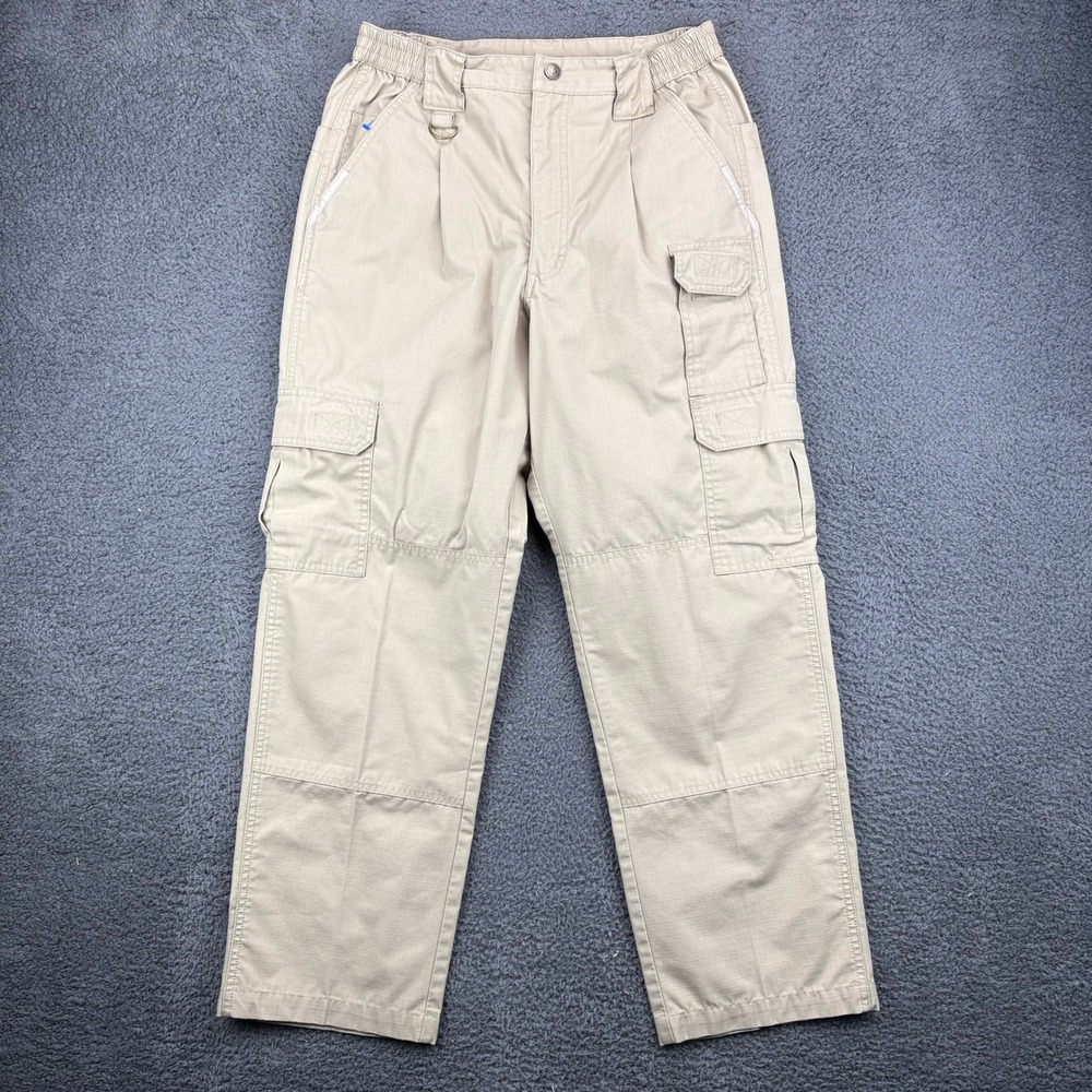 Propper Tactical Cargo Pants Men's 32x30 Khaki Polyester Cotton Blend Outdoor